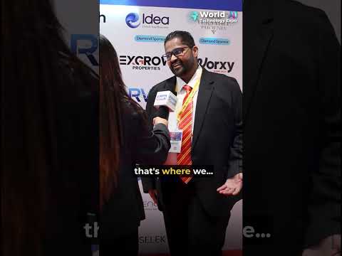 Attendee testimonial video from World AI Expo Dubai