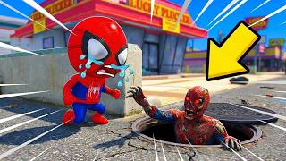 BEBE HOMEM ARANHA BRINCOU DE ESCONDE ESCONDE COM SEU PAI ...
