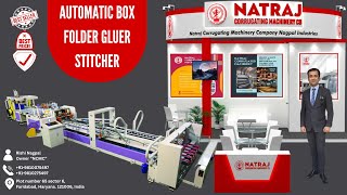 Automatic Box Folder Gluer Stitcher | Advanced Corrugated Carton Packaging by Nagpal Industries