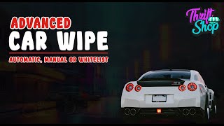 Advanced Car Wipe Automatic By Time, Manual Command And Whitelist