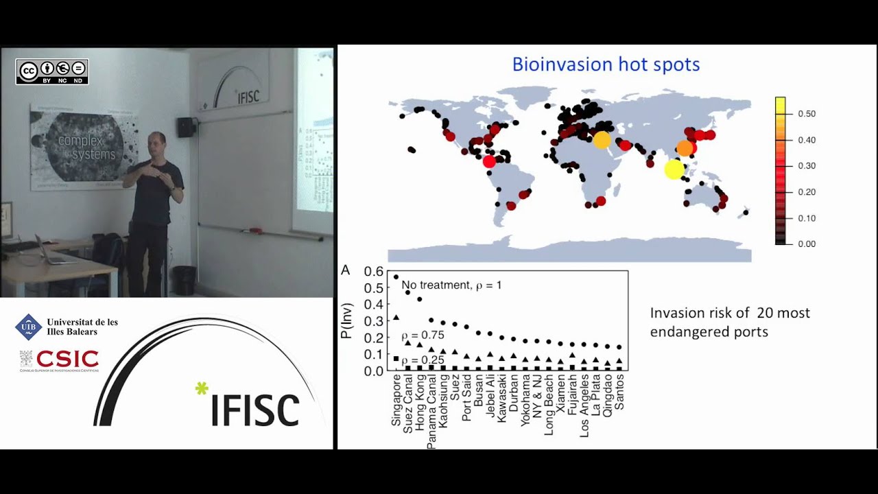 Marine bioinvasion in the network of global shipping connections