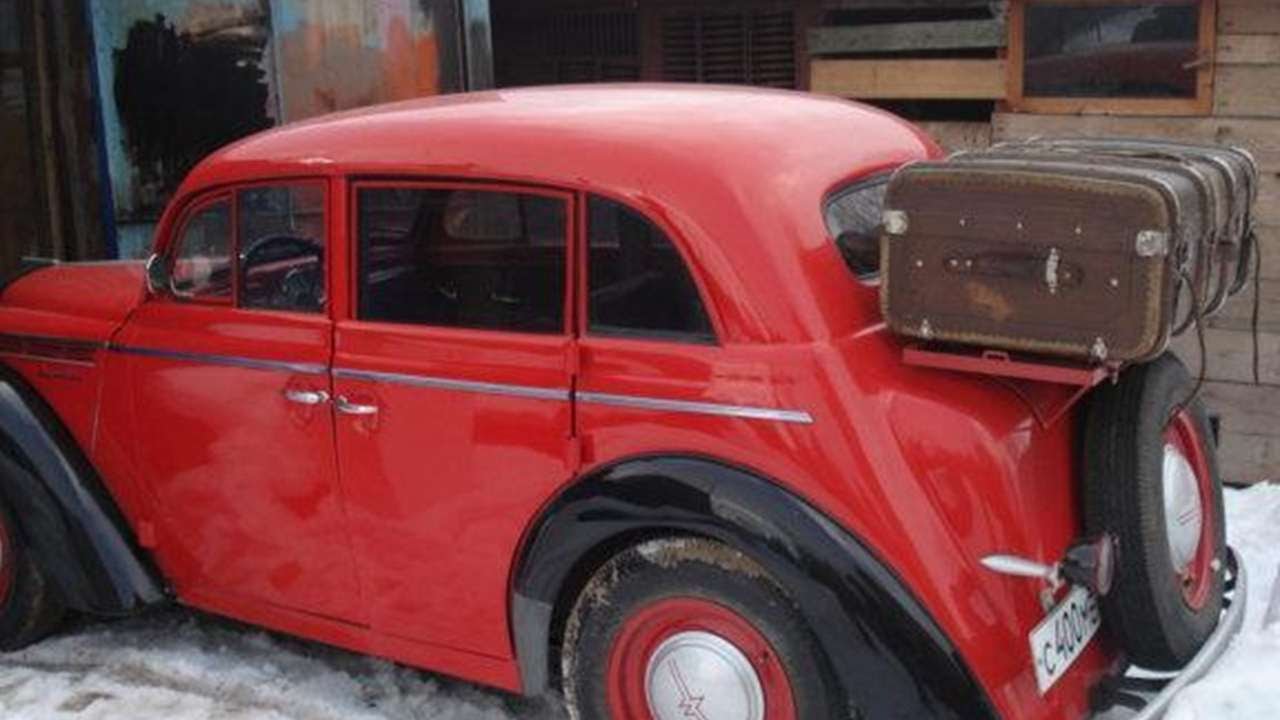 Москвич 400 видео