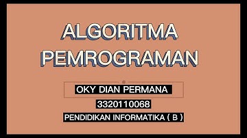 ALGORITMA PEMROGRAMAN | Praktik 5 : Input Dialog