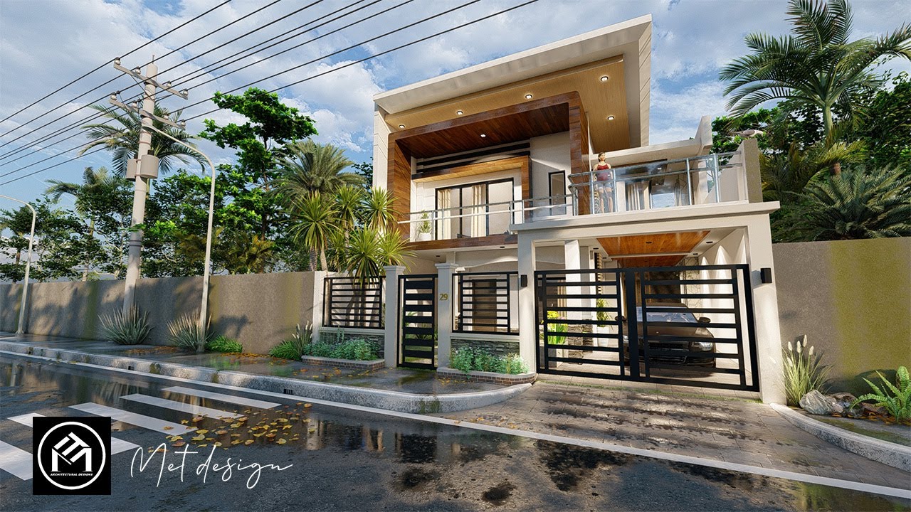 2 STOREY 3 BEDROOM MODERN HOUSE 10m X 15m (150 SQ.M.) - YouTube