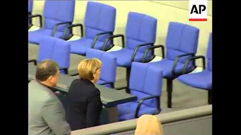 Angela Merkel sworn in for second term as German c...
