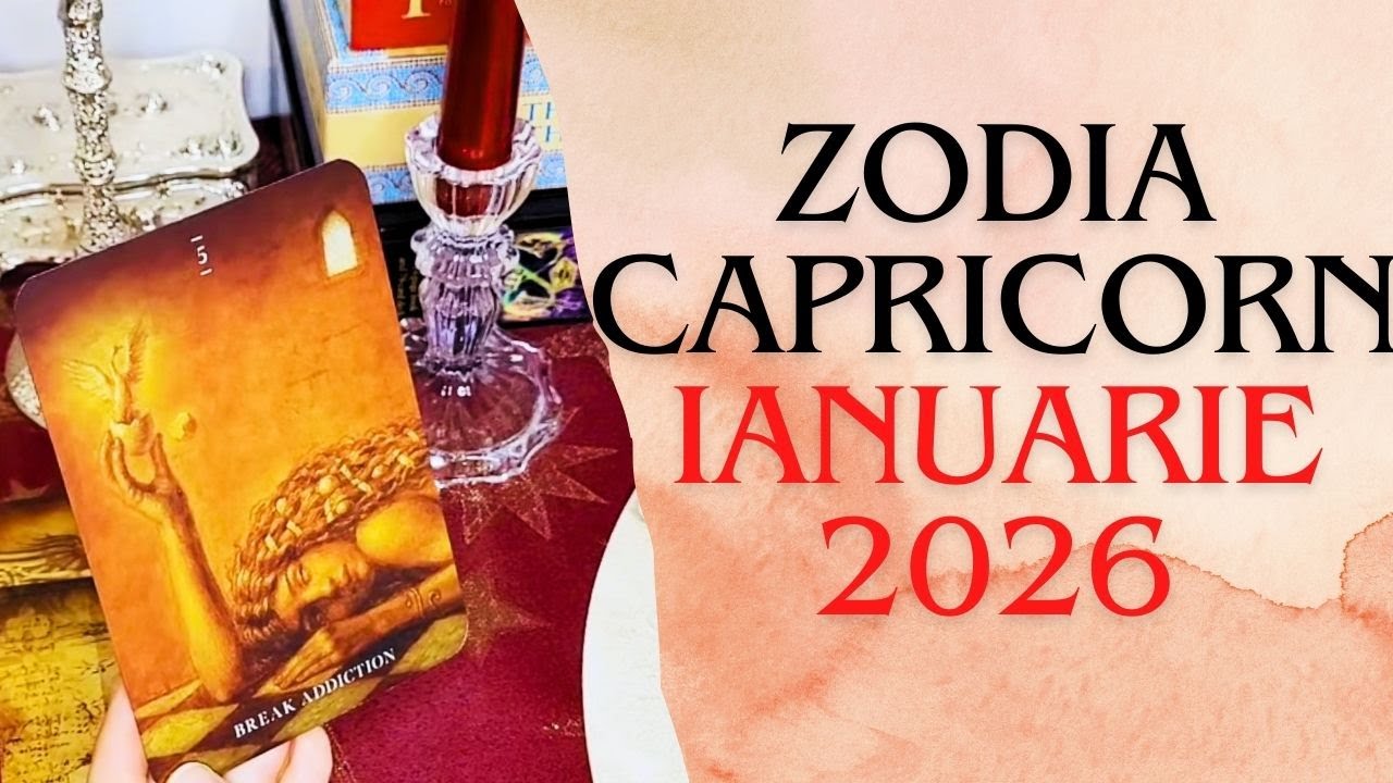 ZODIA CAPRICORN ♑️ O ELIBERARE PUTERNICĂ! PĂȘEȘTI CONCRET SPRE NOU! IANUARIE 2026 😁🤩😊