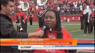 NBC Today Show: Eric LeGrand Jersey Retirement Feature