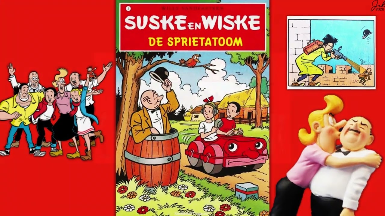 Suske en Wiske – Intro - Alle covers (1945–2025)😊🎶🎧