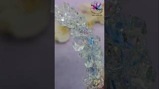 Crystal Arc for Resin Agate Painting #resintutorial #crystals #resin