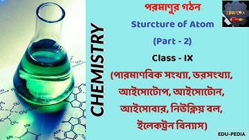 Structure of Atom । পরমাণুর গঠন । Part - 2 । Class - IX । Chemistry