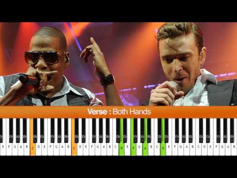 How To Play "Holy Grail" (Jay-Z ft. Justin Timberlake) Piano Tutorial / Chords