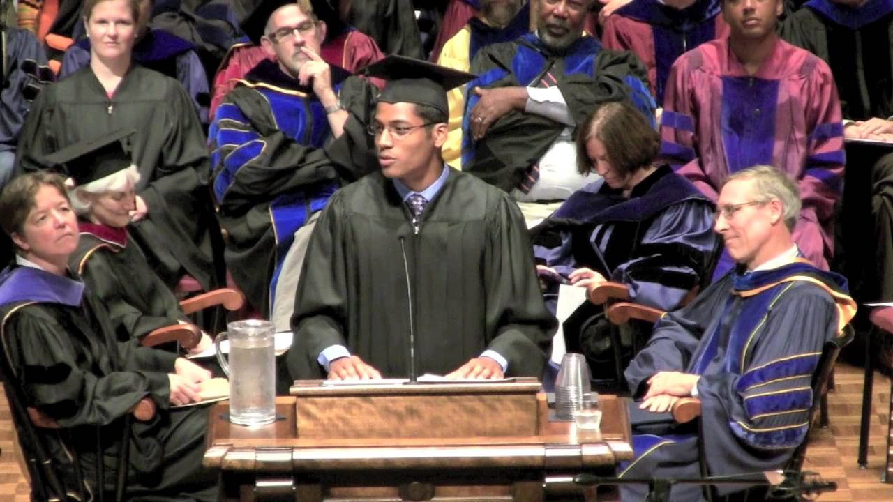 Pomona College 2013 Convocation: ASPC President Darrell Jones III '14