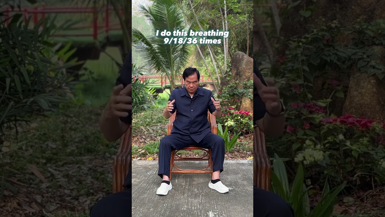 Power of internal suction🌀Reverse breathing to build up more Qi in your body 