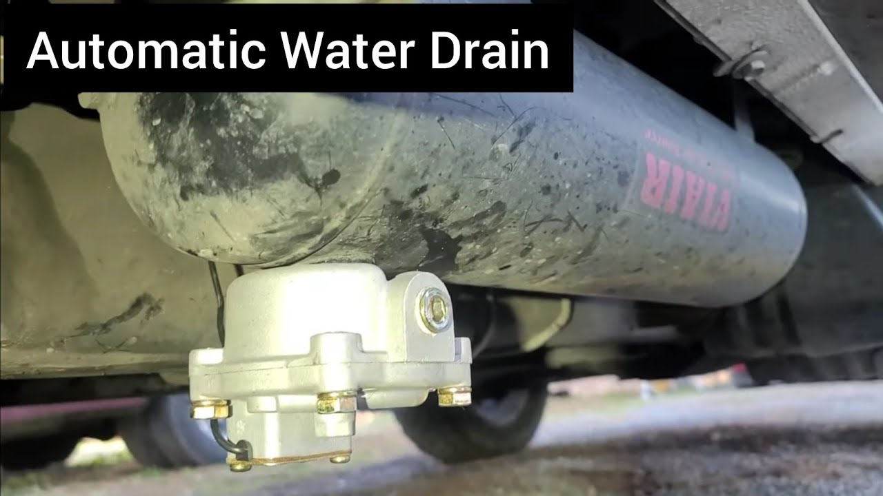 Air Tank Automatic Drain Valve YouTube