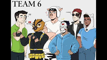 Team 6 anime version