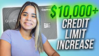 Capital One Credit Limit Increase 2022 | Get Your Credit Limit Increase Approved