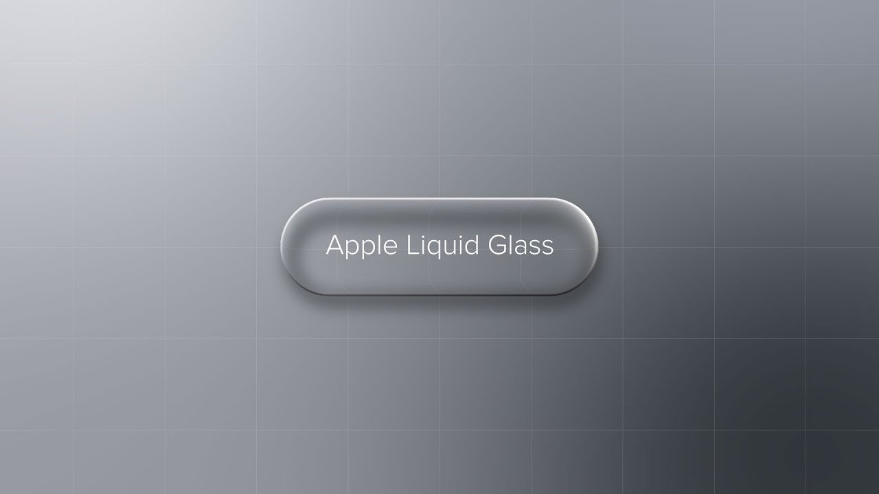 Apple UI Style Liquid Glass Tutorial in After Effects - YouTube