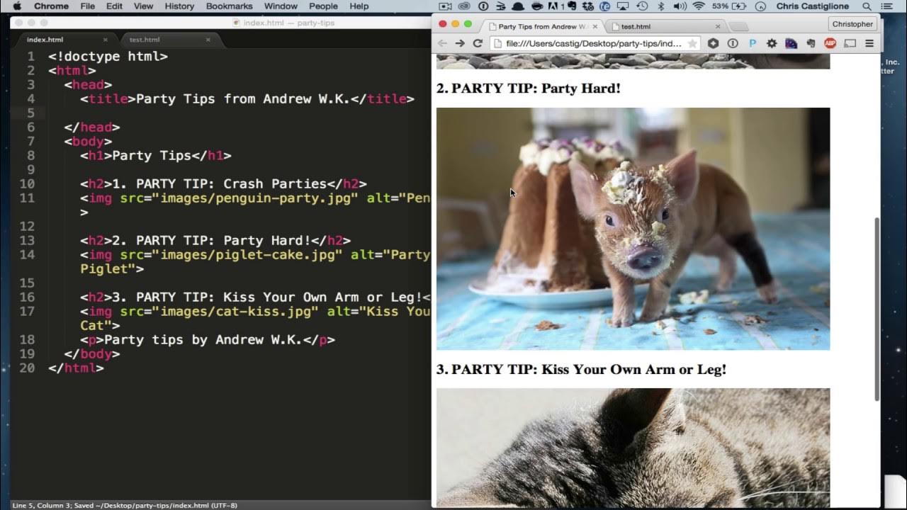 HTML vs. CSS: What's the Difference? - YouTube