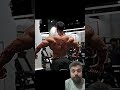 Shredded back of Andre Deiu