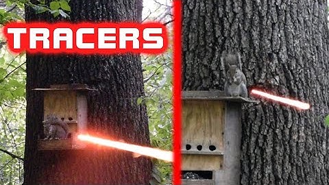 SQUIRREL HUNTING WITH TRACERS! PART 1