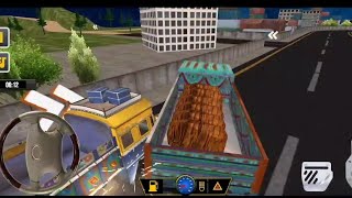 Indian Truck Cargo Driving Simulator level 3 (ios, android gameplay) screenshot 3