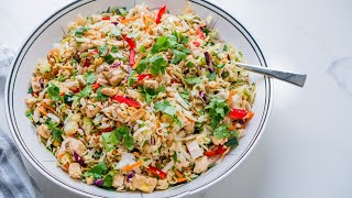 Quick Chinese Chicken Salad with Ramen
