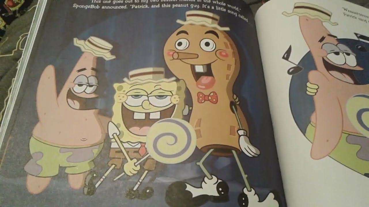 The SpongeBob SquarePants Movie Ice-Cream Dreams Book Review - YouTube