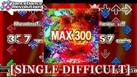 【DDR MAX】 MAX 300 [SINGLE DIFFICULT] 譜面確認＋クラップ