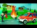 Мультфильмы для детей про Пожар на пикнике. Новые игрушечные видео для детей