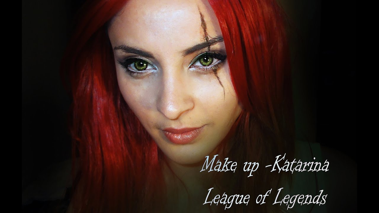 League Of Legends Make Up Katarina YouTube