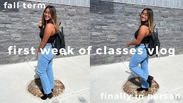 first week of in person classes vlog (drexel university) // Ashley Claire