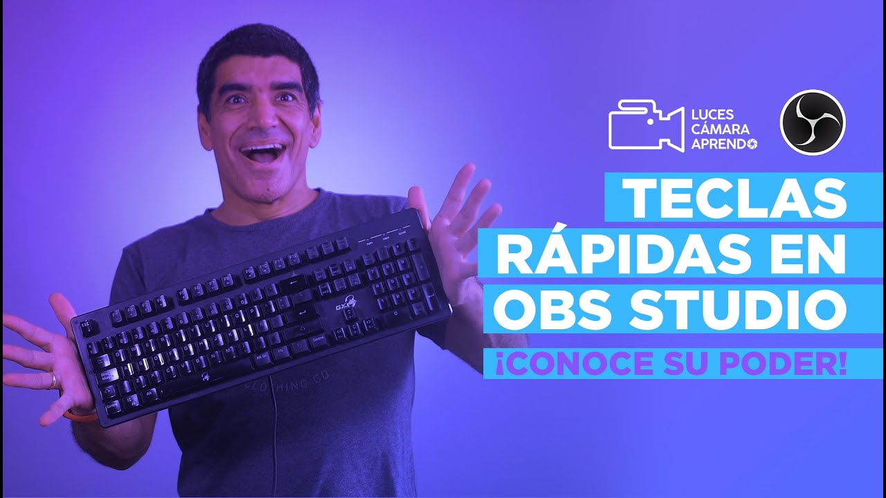 El poder de las TECLAS RÁPIDAS en OBS STUDIO 🔴