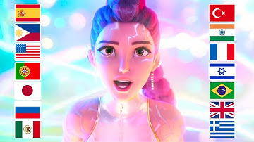 "What it sounds like" in 11 different languages (KPop Demon Hunters) @LinguaMediaa