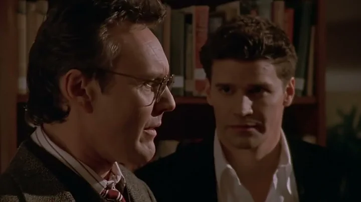 Giles: A vampire in love with the slayer. Its rath...