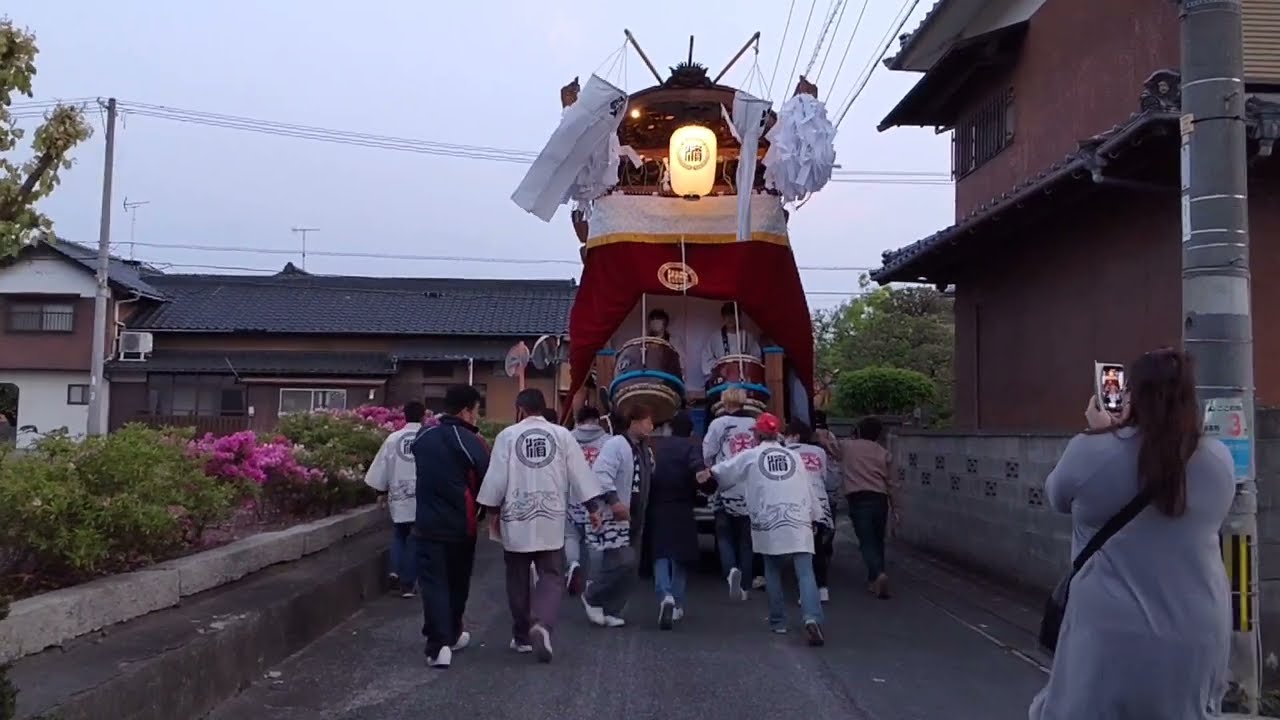令和4年(2022年)長洲神社葵祭 顔見世 撮って出し 5月2日 大分県宇佐市