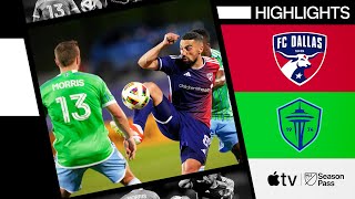 FC Dallas vs. Seattle Sounders FC | Full Match Highlights | April 13, 2024