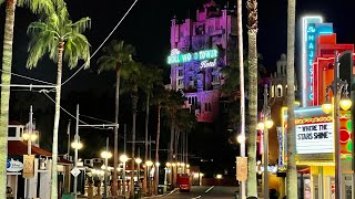 Exiting A Nearly Empty Disney's Hollywood Studios in 4K | Walt Disney World Florida June 2022