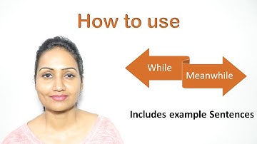 While & Meanwhile #parulenglishlab