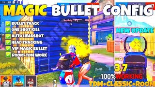 Bgmi 37  Magic Bullet Tracking Autoheadshot Config File  High Damage  Aimbot 360 