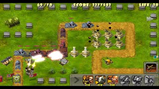 (Little Commander - WWII TD) Missions LVL 5 "To Northward" screenshot 1