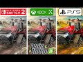 Farming Simulator 26 PS5 vs Xbox Series X vs Nintendo Switch 2 Graphics Comparison
