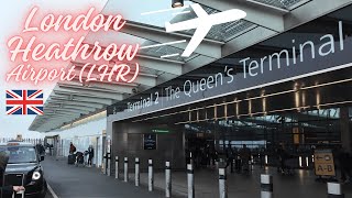 London Heathrow Intl Airport Lhr Terminal 2 Departures, Airlines, Arrivals & Transportation 4K
