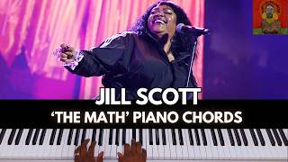 Jill Scott - The Math Instrumental & Piano Chords