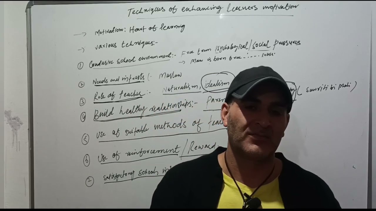 key term : developed infrastructure: motivational technique