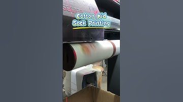 Cute kid sock printing #360digital #sockprinter #kidsock#sockprintingmachine