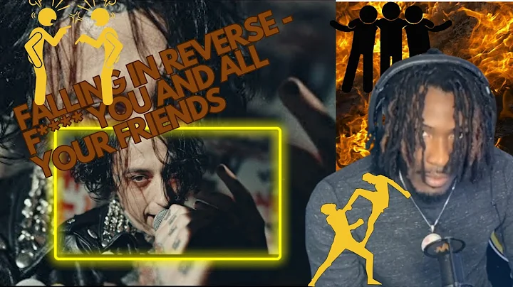 Falling in Reverse - F*** you and all your friends (Official Music Video)  Simply REACTIONS