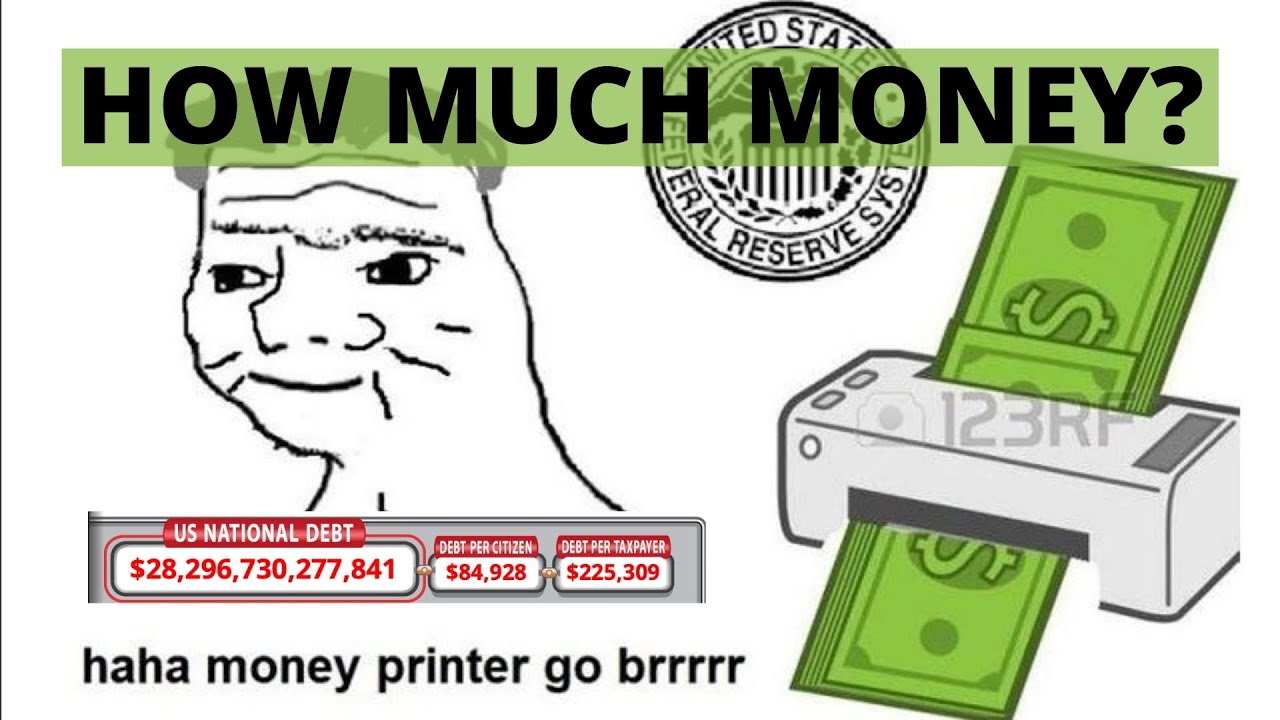 The U.S. printed THIS MUCH MONEY in 2020