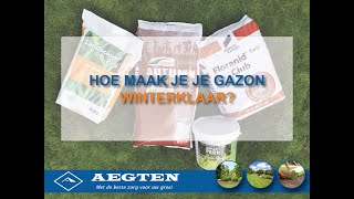 Hoe maak je je gazon winterklaar?