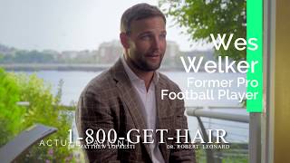 Former NFL Wide Receiver Wes Welker On His Decision To Have A Hair Transplant