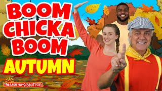 boom chicka boom autumn autumn songs for kids fall season songs for kids by the learning station